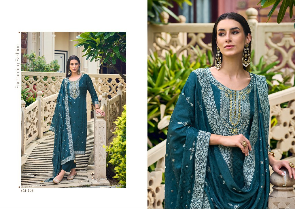 Soaum SM-101 To SM-104 Wholesale Readymade Salwar Suits