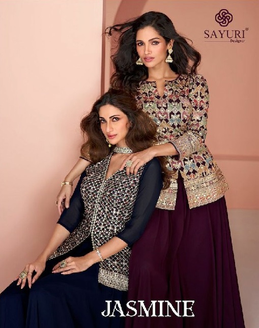 Sayuri Jasmine Wholesale Designer Free Size Stitched Salwar Suits