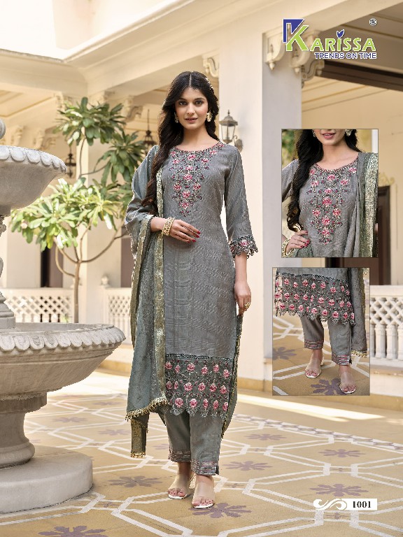 Karissa Afreen Wholesale Readymade 3 Piece Salwar Suits