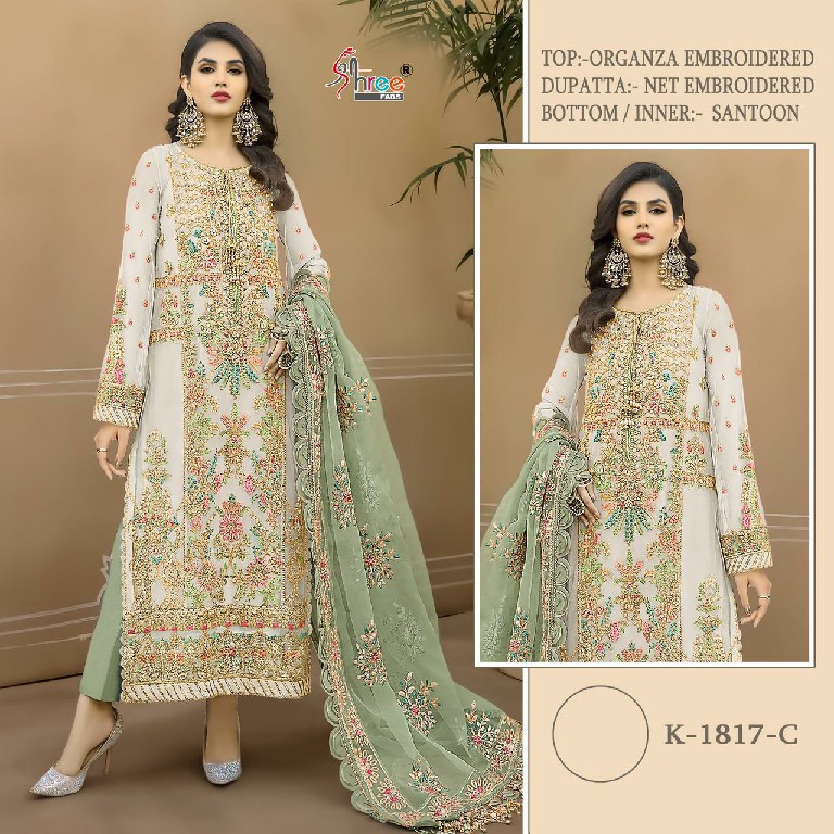Shree Fabs K-1817 Wholesale Pakistani Concept Pakistani Suits