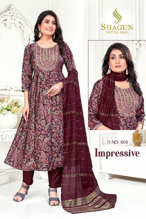Shagun Textile Impressive Wholesale Readymade 3 Piece Salwar Suits
