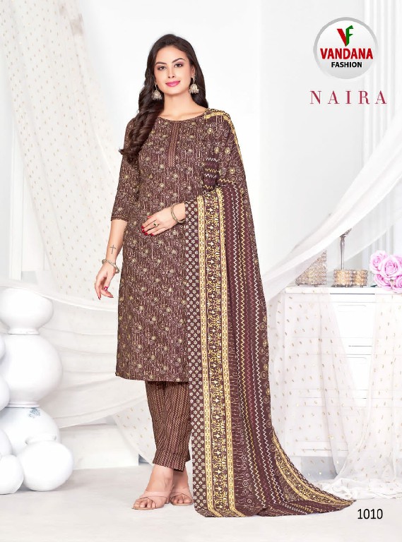 Vandana Naira Wholesale Pure Cotton With Embroidery Dress Material