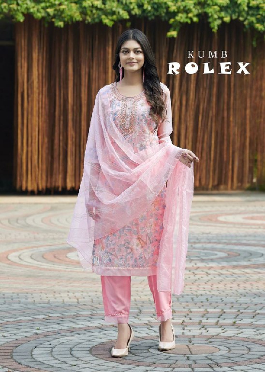 Kumb Rolex Wholesale Readymade 3 Piece Salwar Suits