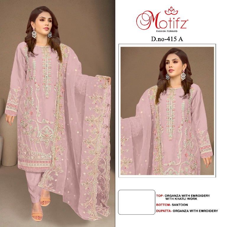 Motifz D.no 415 Wholesale Pakistani Concept Pakistani Suits