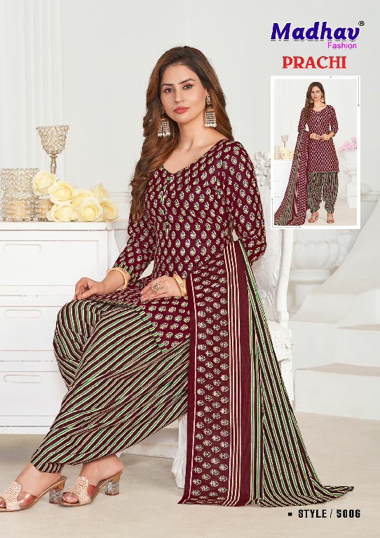 Madhav Prachi Vol-5 Wholesale Pure Designer Cotton Printed Dress Material
