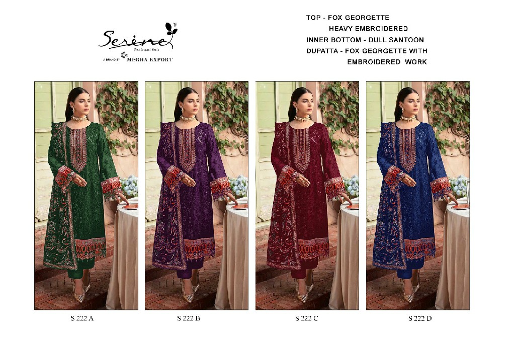 Serine S-222 Wholesale Pakistani Concept Pakistani Suits
