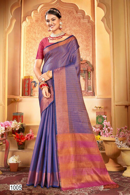 Saroj Saandhya Vol-1 Wholesale Soft Silk Ethnic Sarees