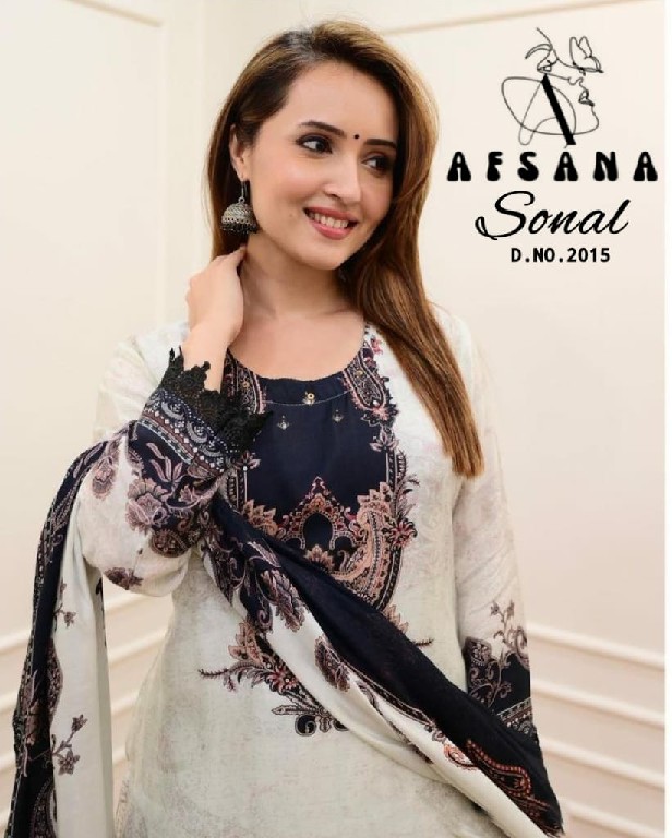 Afsana Sonal D.no 2015-2016 Wholesale Readymade Suits Combo