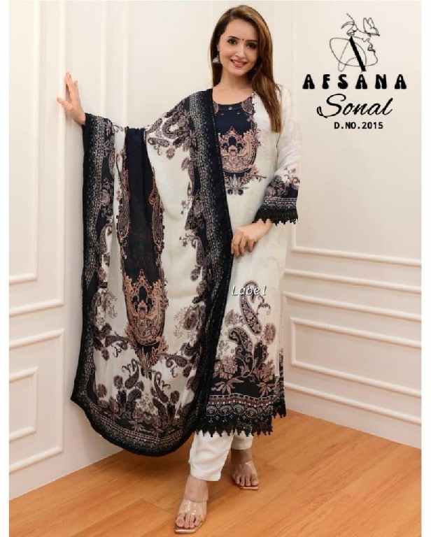 Afsana Sonal D.no 2015-2016 Wholesale Readymade Suits Combo