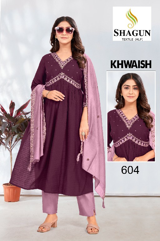 Shagun Textile Khwaish Wholesale Readymade Alia Cut Salwar Suits