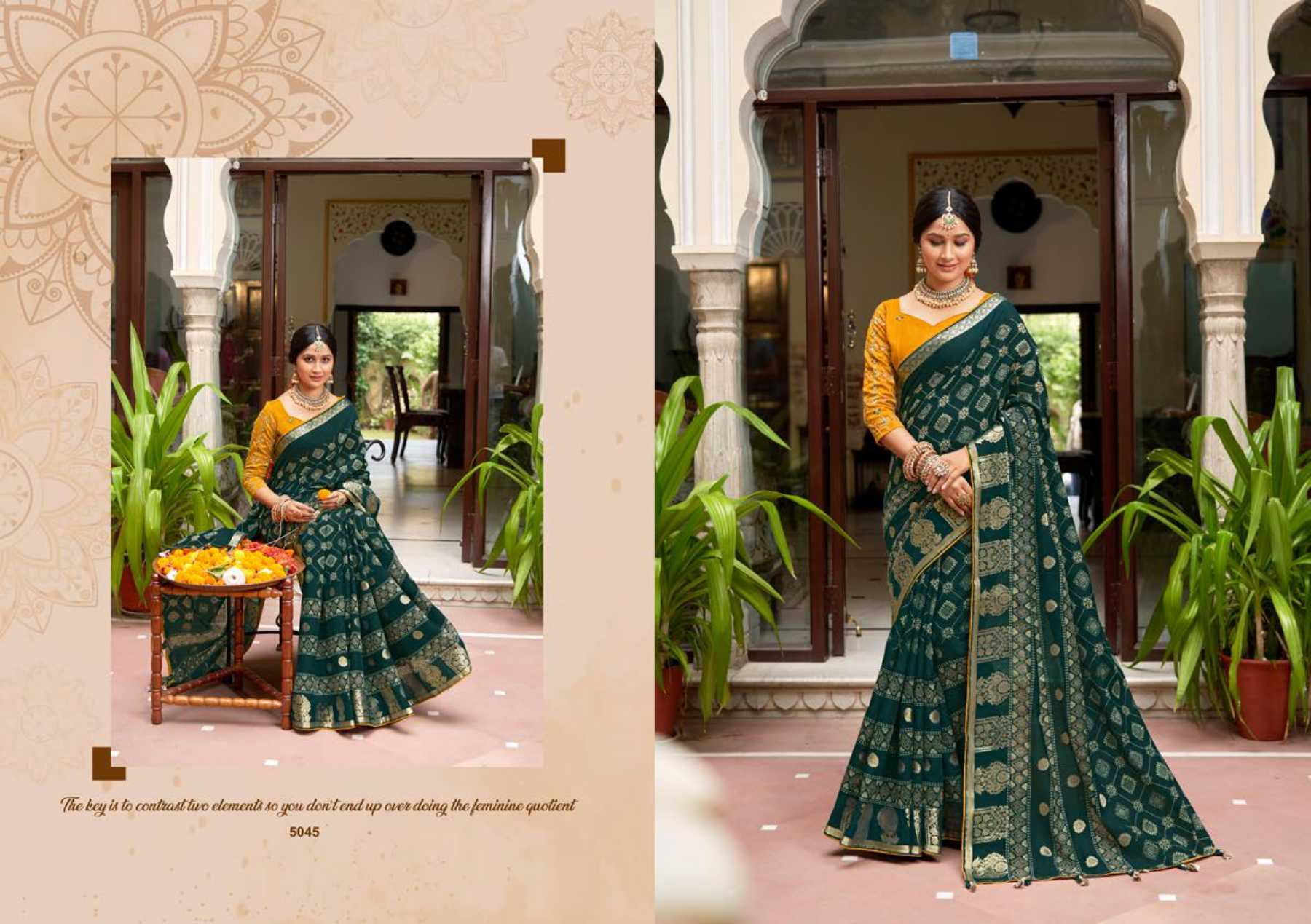 5D DESIGNER SHIVALI COTTON SAREES WITH EMBROIDERY WORK BLOUSE WHOLESALER