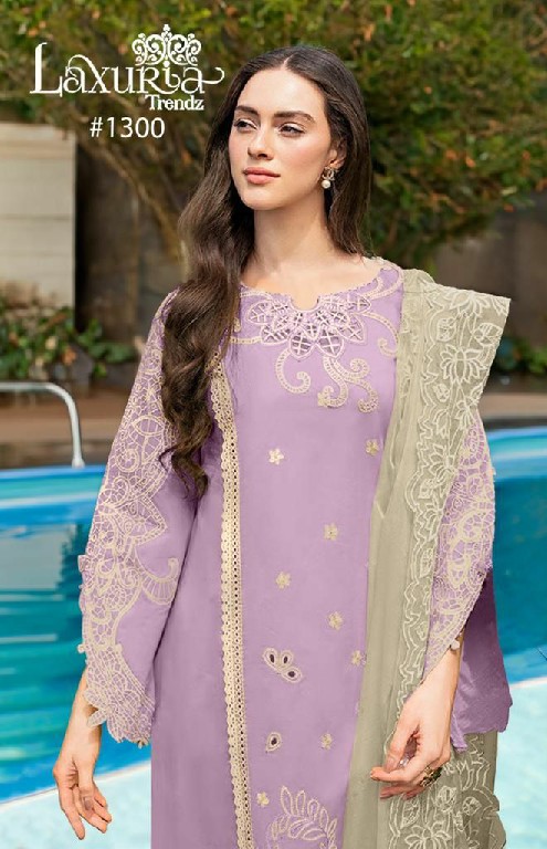 LAXURIA 1300 READYMADE PAKISTANI TOP BOTTOM DUPATTA DIWALI SPECIAL CATALOG