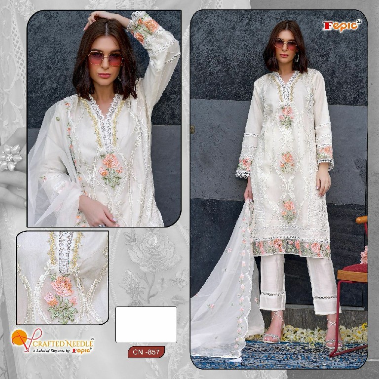 Fepic Crafted Needle CN-857 Wholesale Readymade Pakistani Suits