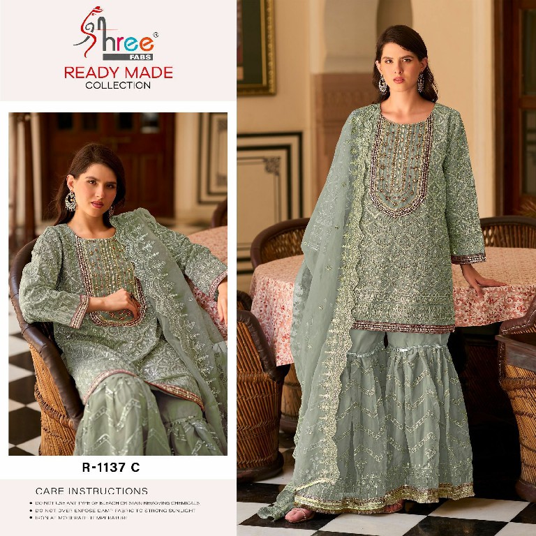 Shree Fabs R-1137 Wholesale Readymade Pakistani Concept Suits