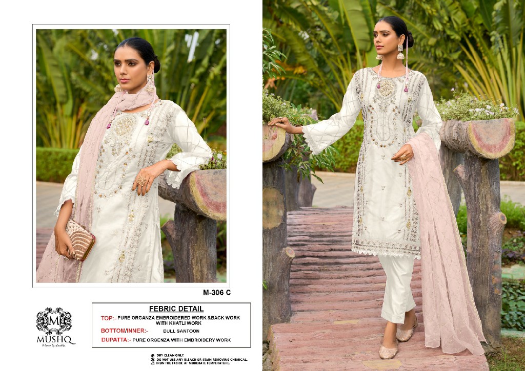 Mushq M-306 Wholesale Pakistani Concept Pakistani Suits