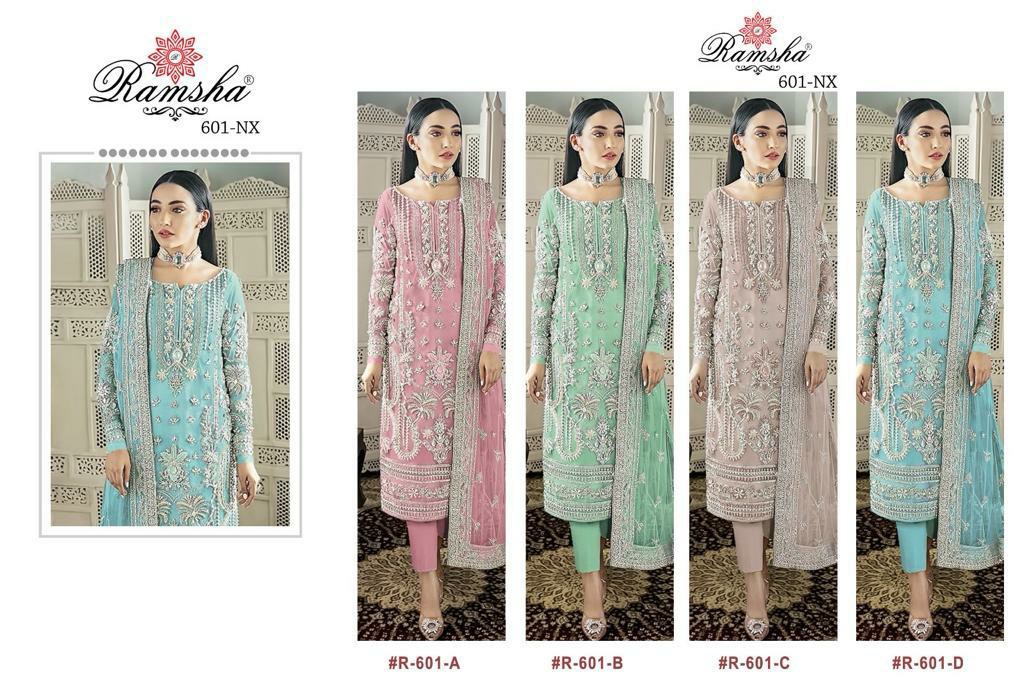 Ramsha R-601 Wholesale Pakistani Concept Pakistani Suits