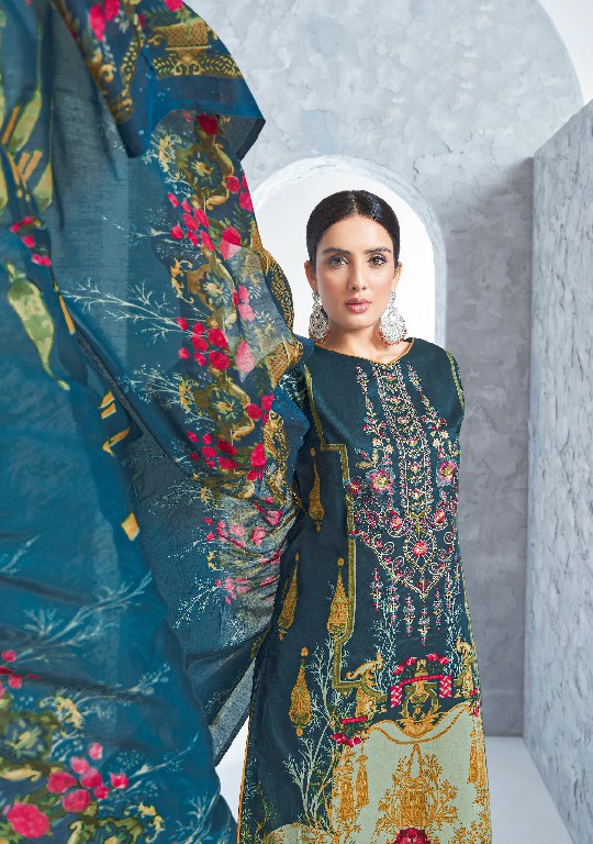 Alok Habiba Wholesale Pure Cotton Zam Digital Pakistani Dress Material