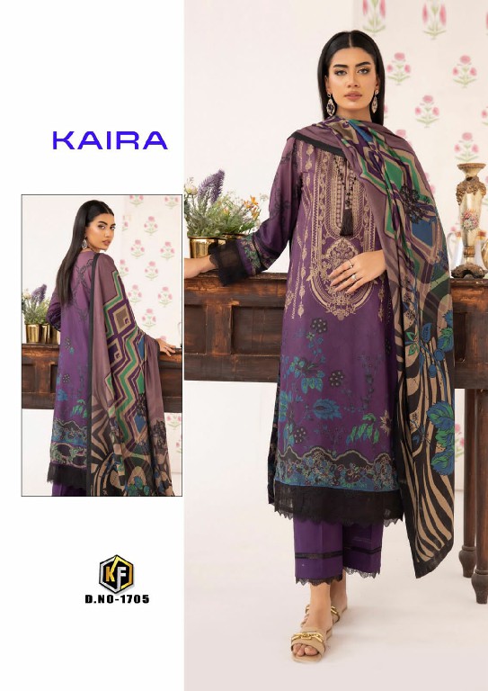 Keval Fab Kaira Vol-17 Wholesale Exclusive Karachi Collection Dress Material