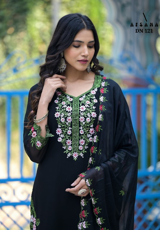 Afsana 121 Wholesale Designer Embroidered Readymade Salwar Suits