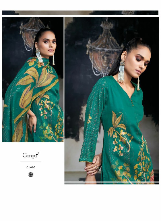 Ganga Azara Wholesale Premium Silk With Hand Work Salwar Suits