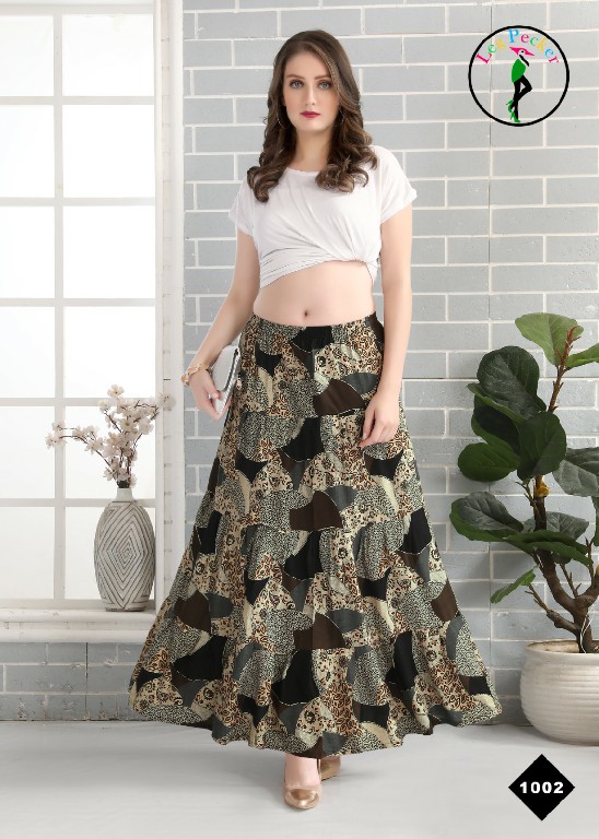 Bonie Navrang Wholesale Delux Printed Skirts Catalog