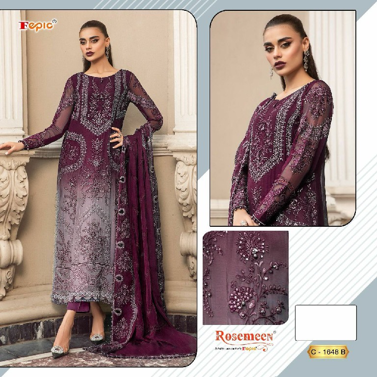 Fepic Rosemeen C-1648 Wholesale Pakistani Concept Pakistani Suits