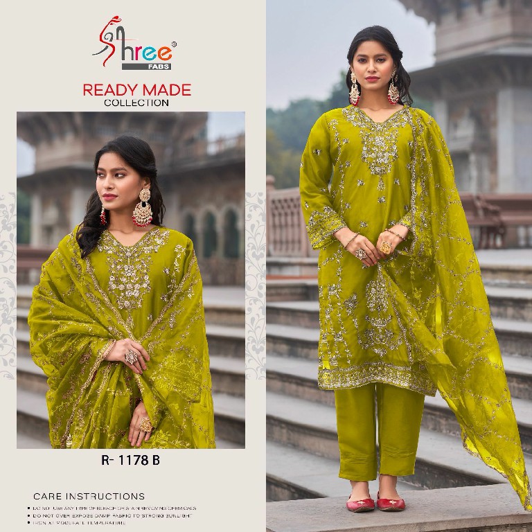Shree Fabs R-1178 Wholesale Readymade Pakistani Concept Pakistani Suits