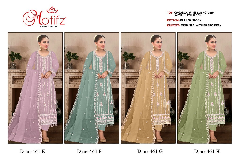 Motifz D.no 461 Wholesale Pakistani Concept Pakistani Suits