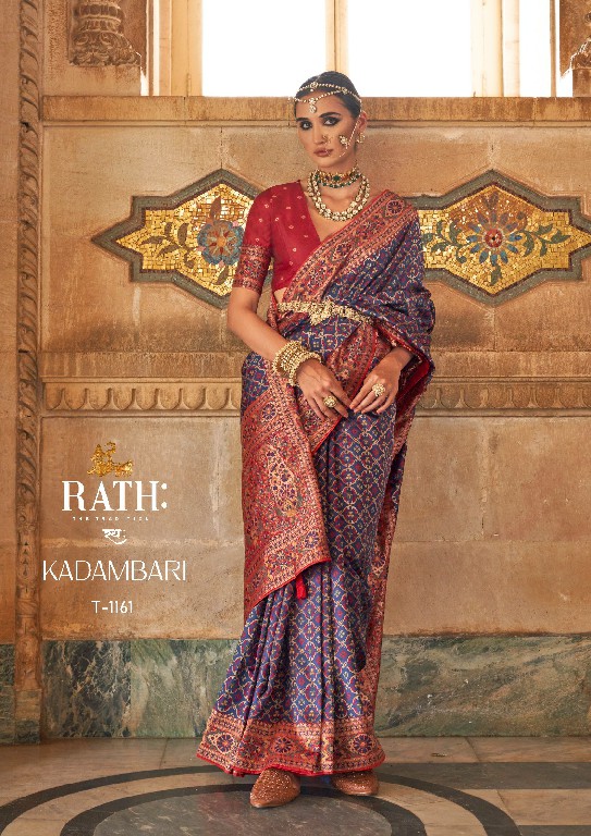 Rath Kadambari Wholesale Banarasi Silk Jacquard Super Magnum Finish Sarees