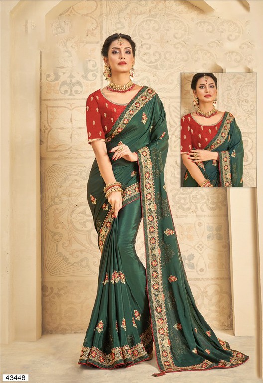 Mahotsav Norita 43400 Series Helisha Wholesale Designer Sarees