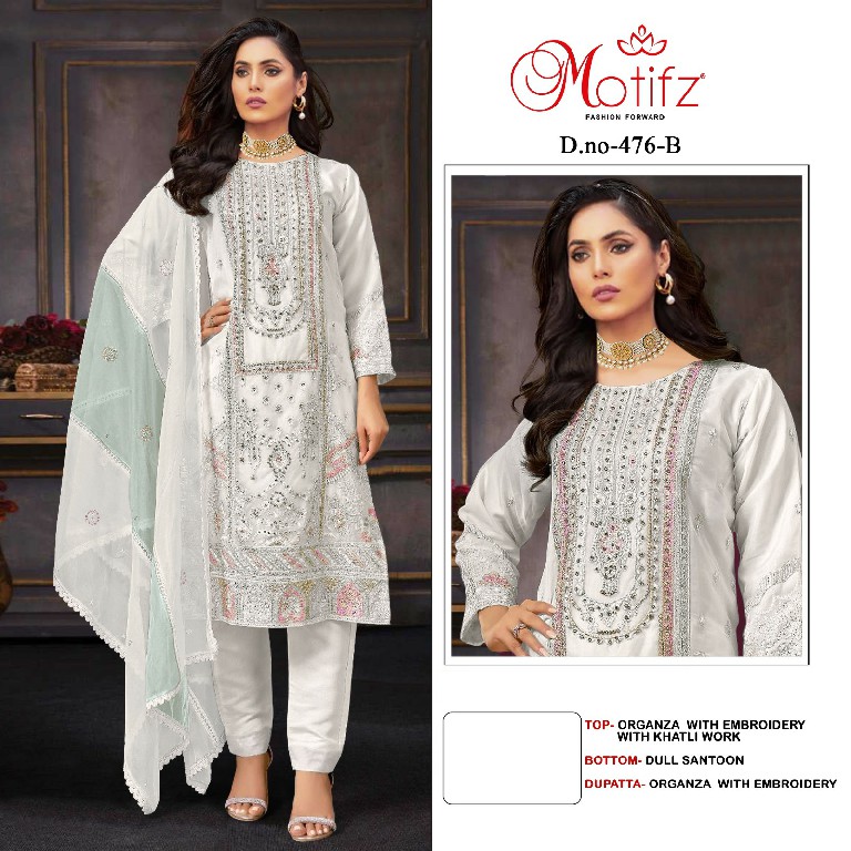 Motifz D.no 476 Wholesale Pakistani Concept Pakistani Suits