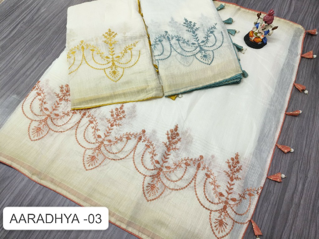 Kalpvelly Aaradhya-03 Wholesale Spun Cotton Sarees