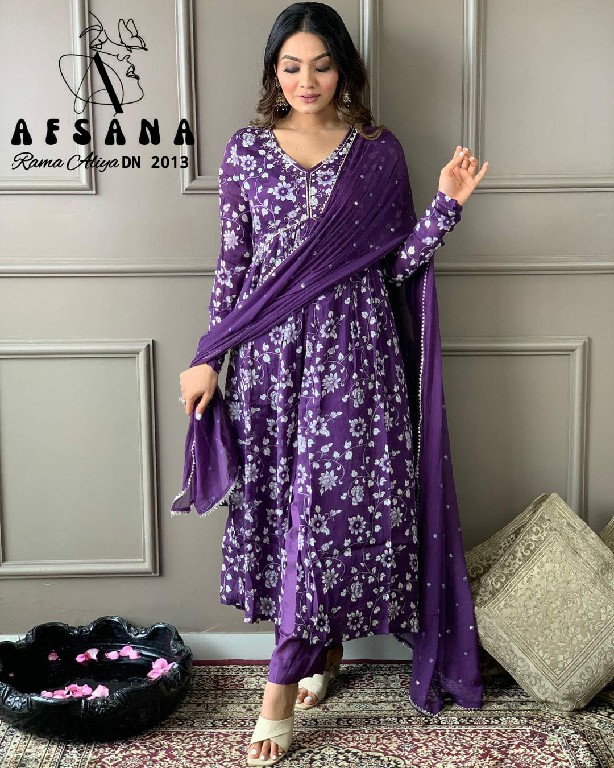 Afsana Rama Aliya Wholesale Readymade Aliya Salwar Suits