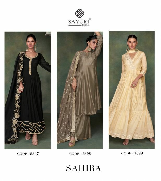 Sayuri Sahiba Wholesale Free Size Stitched Readymade Suits