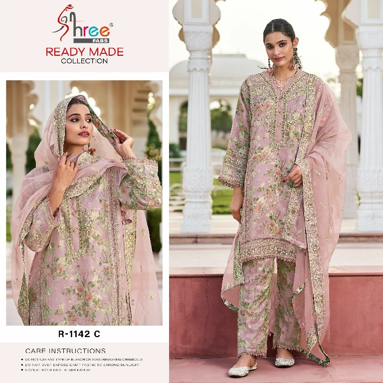 Shree Fabs R-1142 Wholesale Readymade Pakistani Suits