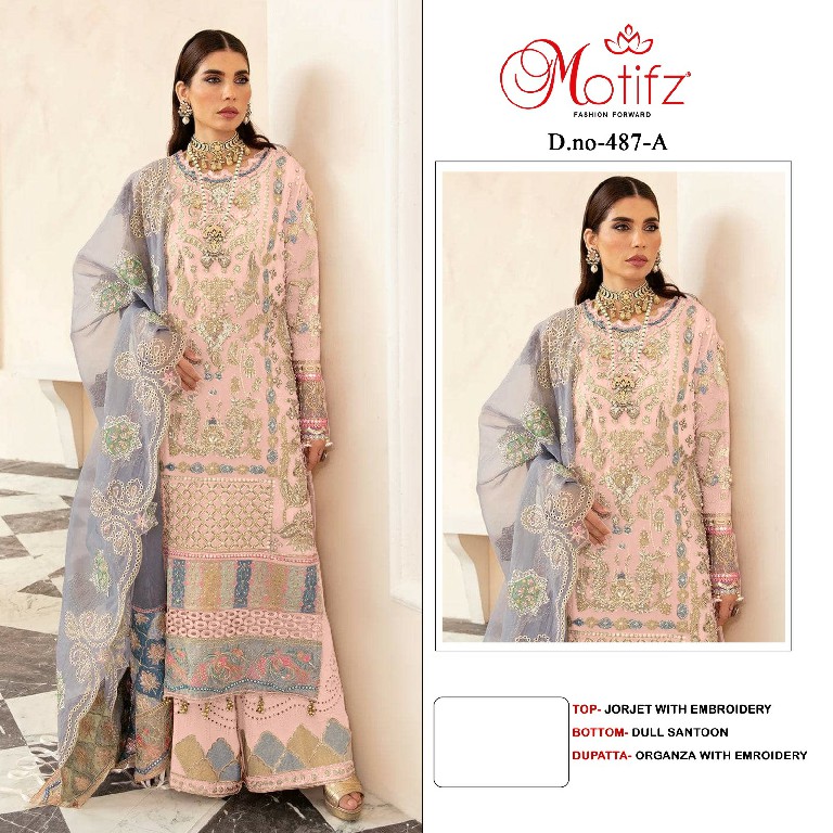 Motifz D.no 487 Wholesale Pakistani Concept Pakistani Suits
