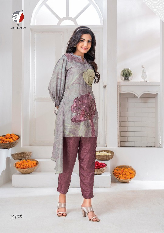 Anju Happy Shades Wholesale Designer Kurti With Afghani Pant And Dupatta