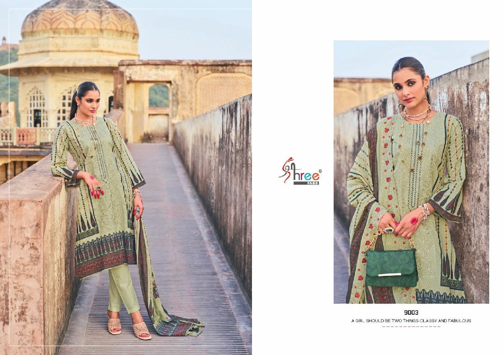 Shree Fabs Bin Saeed Lawn Collection Vol-9 Wholesale Pakistani Concept Suits