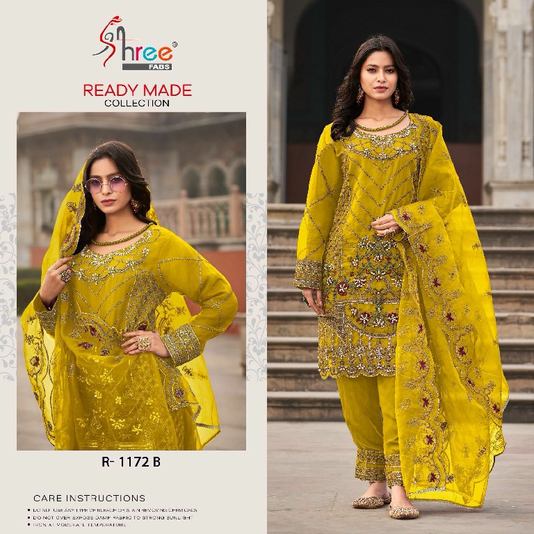Shree Fabs R-1172 Wholesale Readymade Pakistani Concept Suits