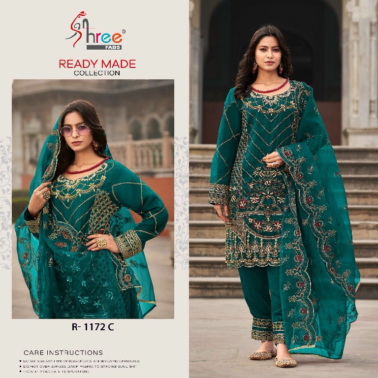 Shree Fabs R-1172 Wholesale Readymade Pakistani Concept Suits
