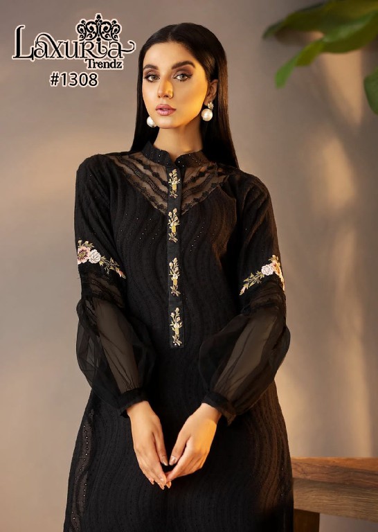 Laxuria D.no 1308 Wholesale Tunics And Cigarette Pant And Dupatta