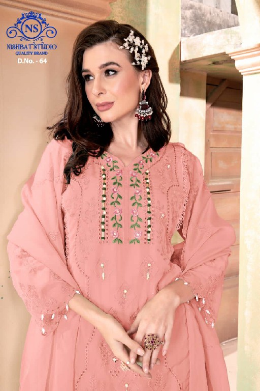 Nishbat D.no 64 Wholesale Luxury Pret Formal Wear Collection