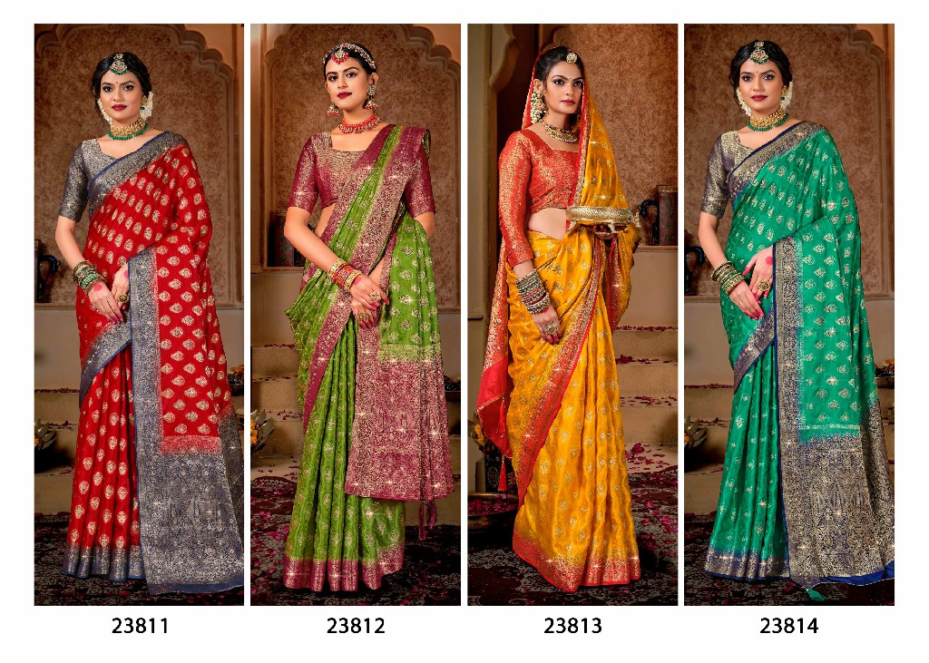 Sarees for Women Banarasi Art Silk Woven Saree || Ethnic Indian Traditional Wedding  Gift Sari with Unstitched Blouse Olive Green - Walmart.com
