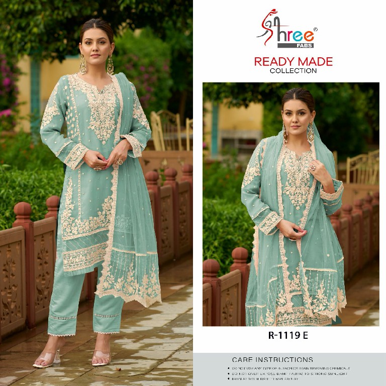 Shree Fabs R-1119 Wholesale Readymade Pakistani Concept Suits