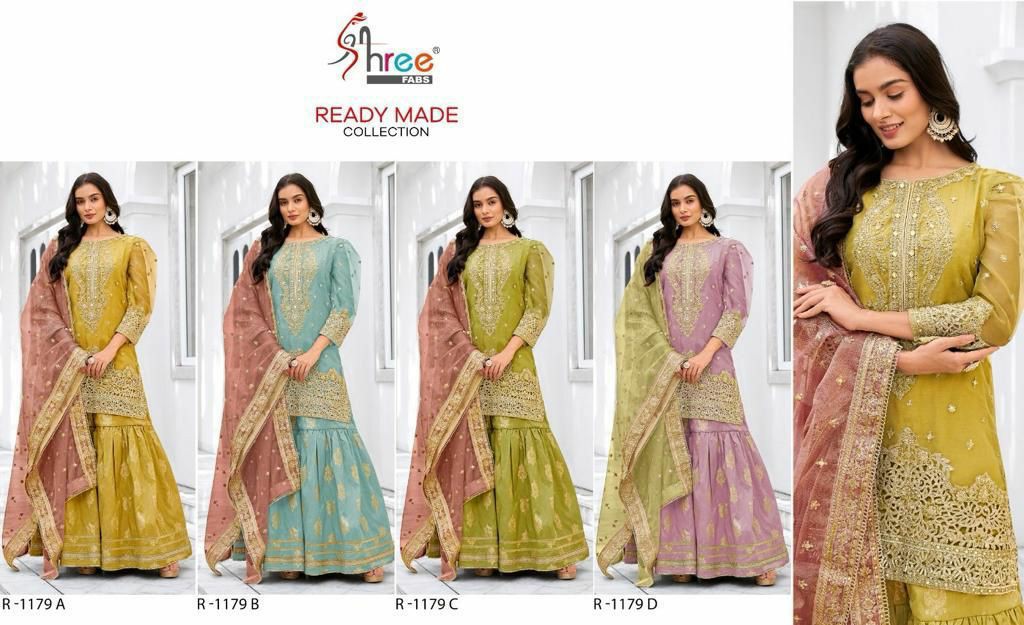 Shree Fabs R-1179 Wholesale Readymade Pakistani Concept Pakistani Suits