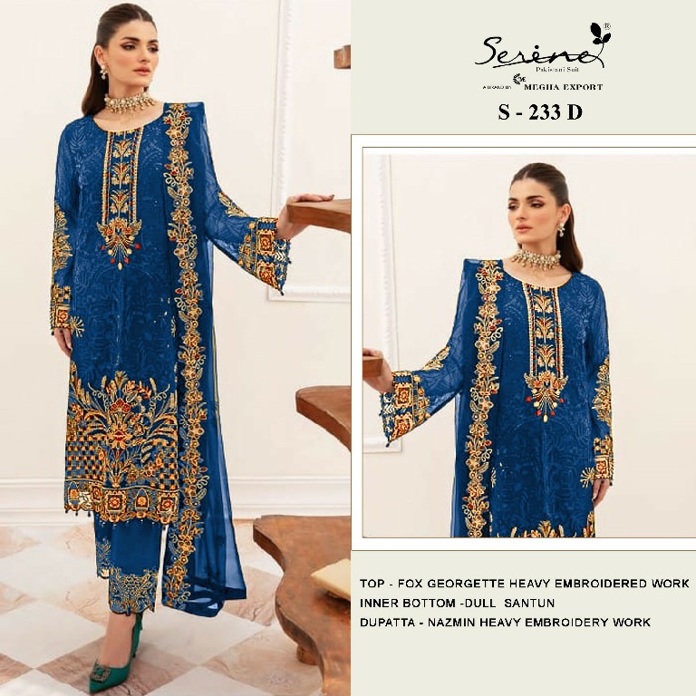 Serine S-233 Wholesale Pakistani Concept Pakistani Suits