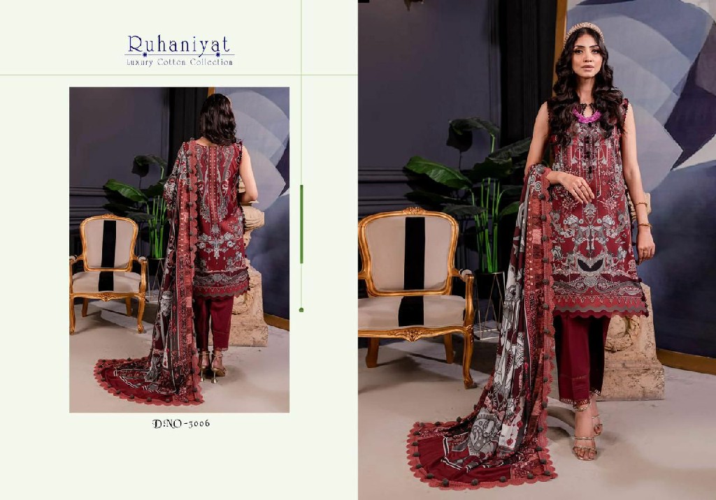 Ruhaniyat Vol-3 Wholesale Luxury Cotton Collection Dress Material