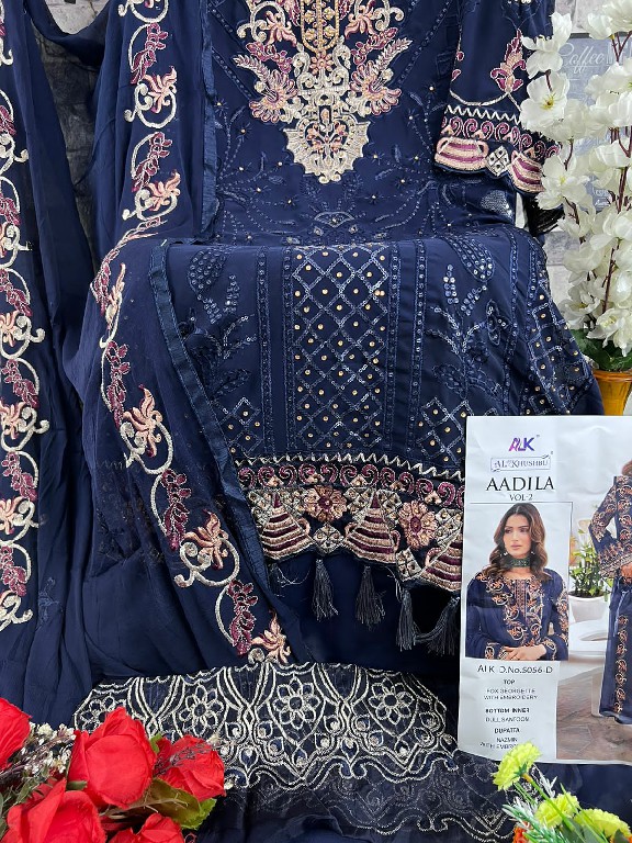Al khushbu Aadila Vol-2 5056 Colours Wholesale Pakistani Concept Pakistani Suits