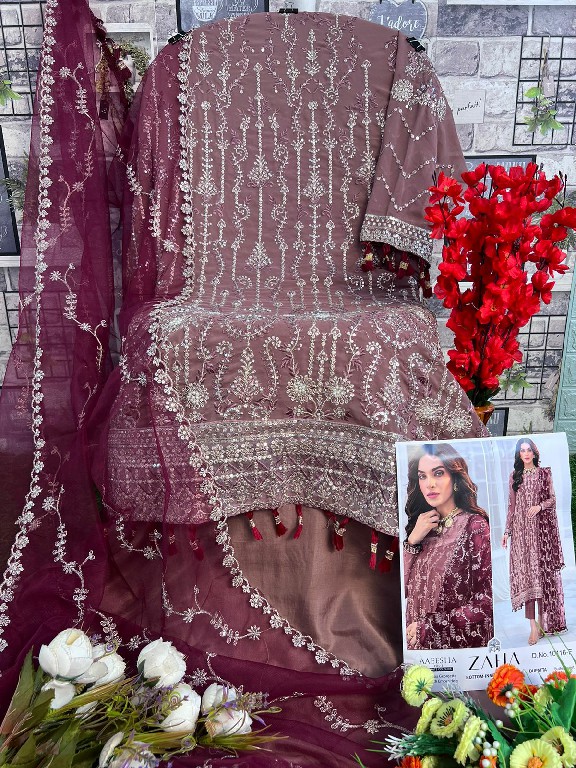 Zaha Aaeesha Vol-2 10116 Colours Wholesale Pakistani Concept Pakistani Suits