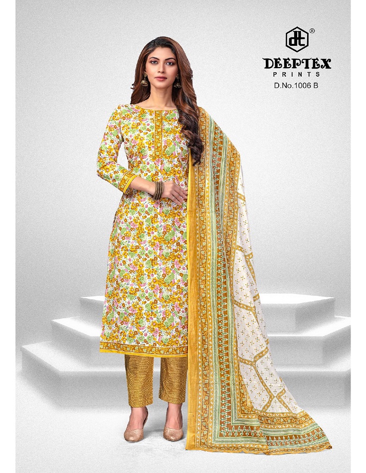 Deeptex Super Gold Vol-1 Wholesale Pure Cotton Printed Dress Material